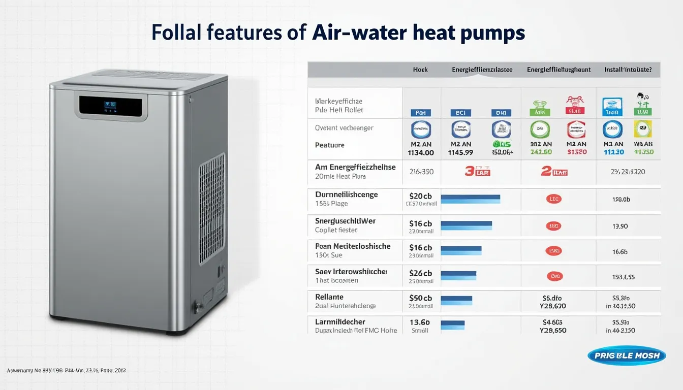 découvrez notre comparatif des pompes à chaleur air-eau, où nous analysons en détail les performances, les prix et les caractéristiques des modèles disponibles sur le marché. ce guide complet vous aidera à faire le bon choix pour votre confort et votre budget.