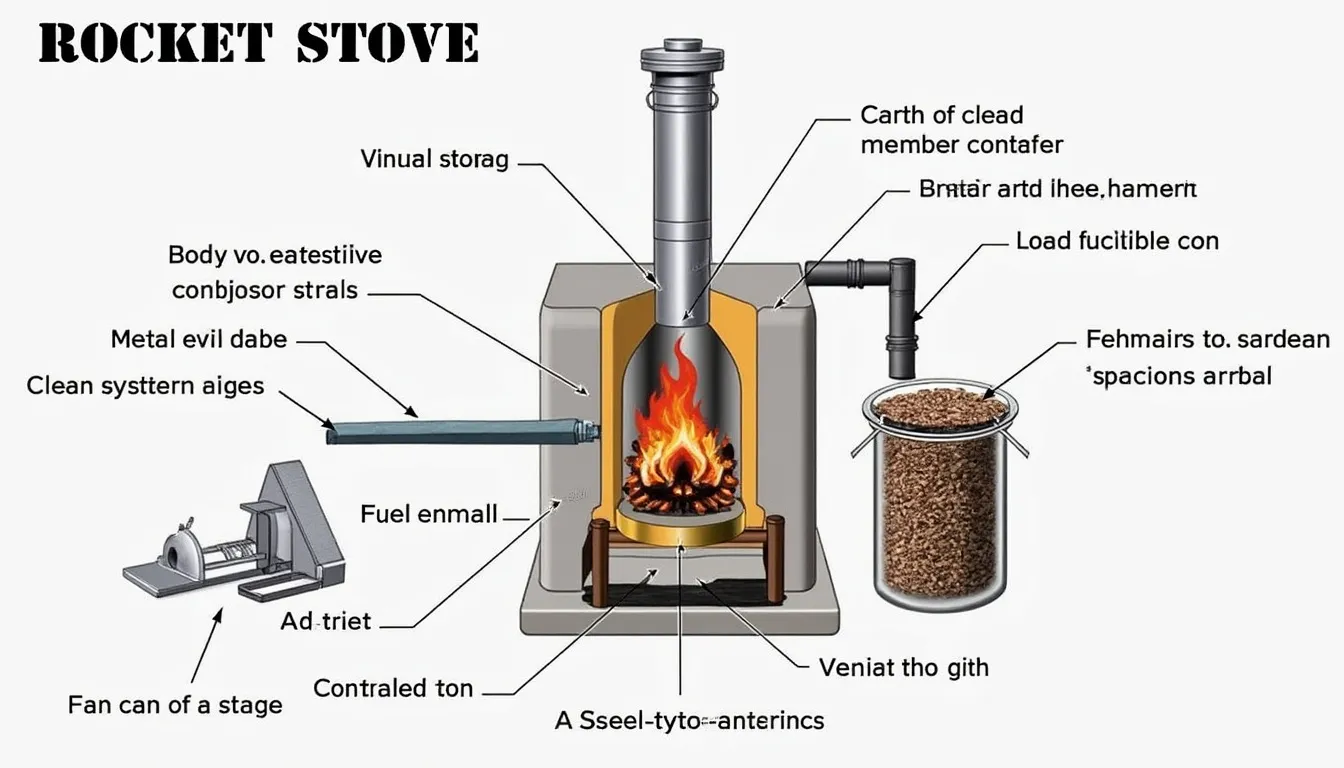 apprenez à construire un rocket stove, un poêle de masse efficace, grâce à notre guide détaillé. suivez nos étapes simples et bénéficiez d'un chauffage économique et écologique pour votre maison.