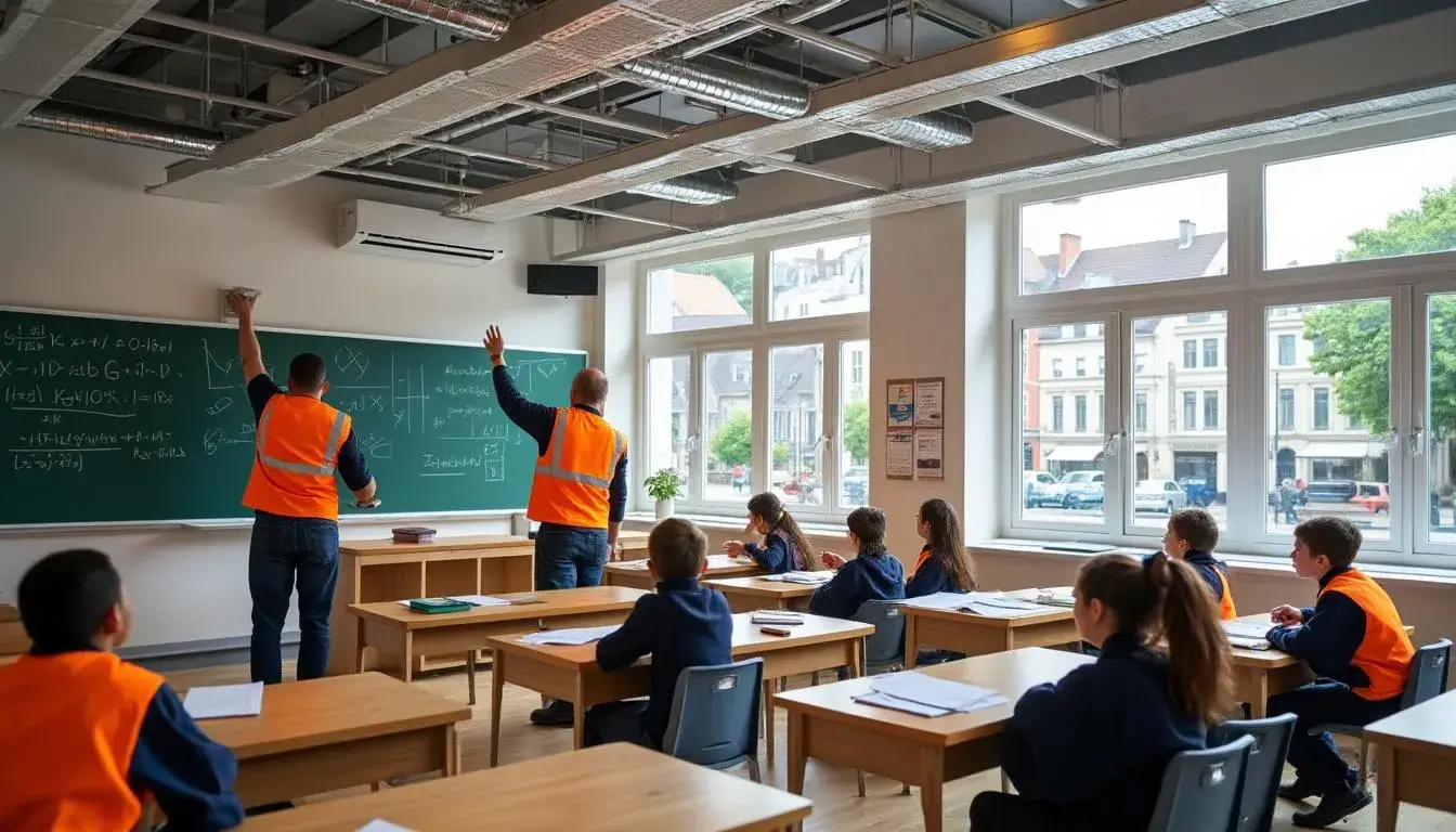 À Amiens, la Région accélère la mise à jour des systèmes de chauffage dans les établissements scolaires