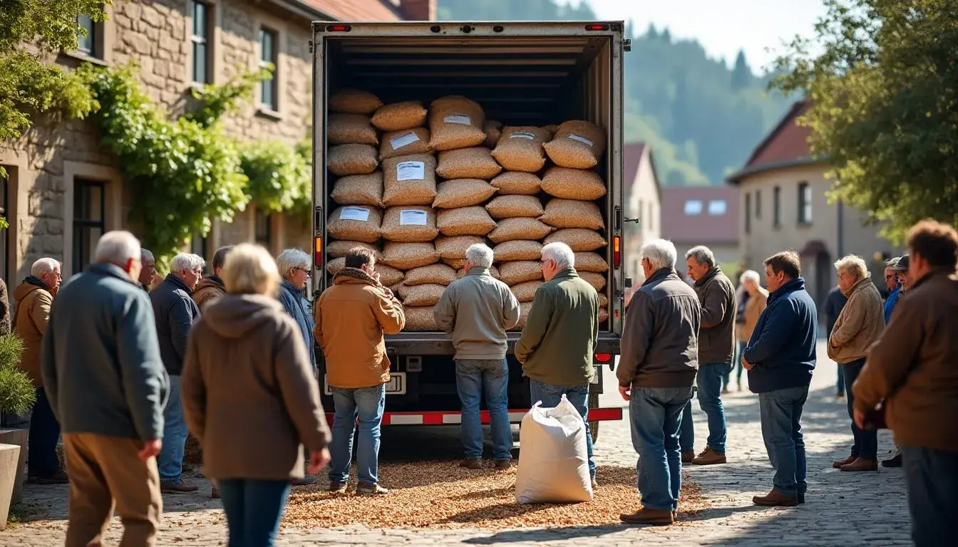 À Pleubian, des habitants se regroupent pour acheter des pellets et réduire leurs dépenses de chauffage