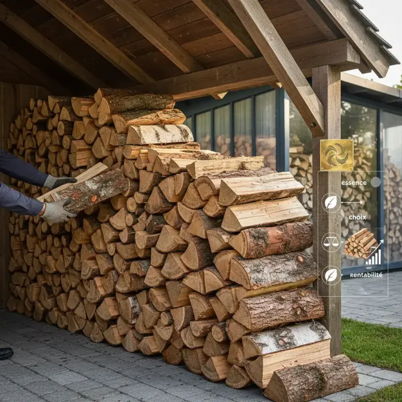 Bois de chauffage 1m : tout ce qu’il faut savoir pour bien choisir