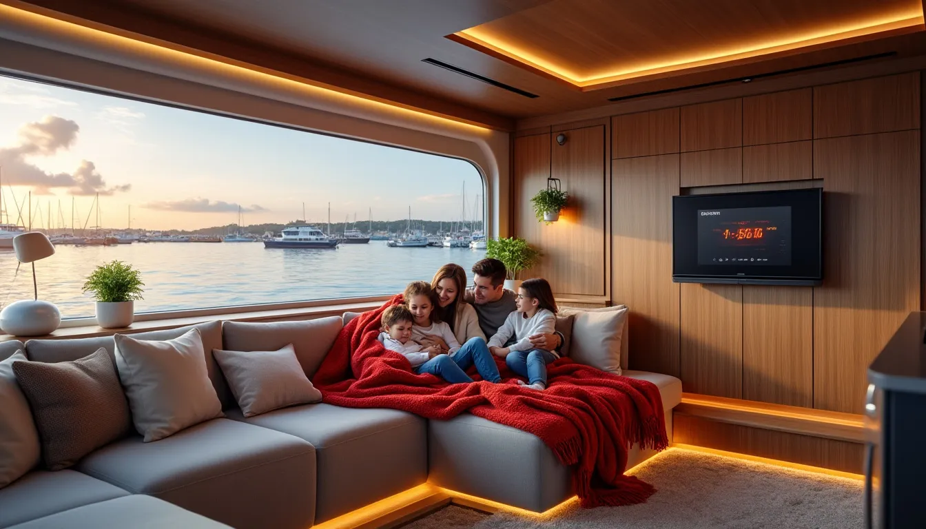 Chauffage bateau habitation : solutions sécurisées pour un confort optimal