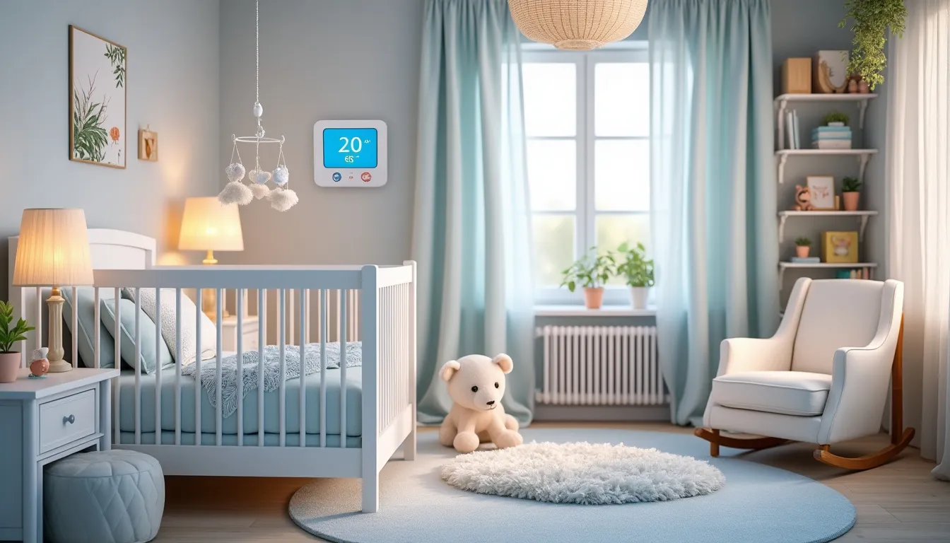 Chauffage chambre bébé : quelle est la température idéale pour garantir sa sécurité ?