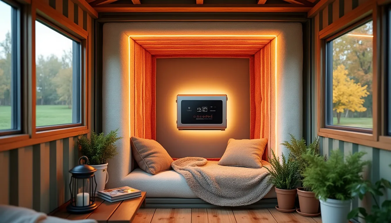 Chauffage container aménagé : comment optimiser l'isolation et le système ?