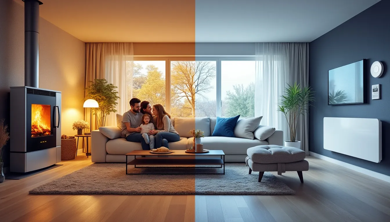 Chauffage gaz ou électricité : quel système est le plus rentable en 2025 ?