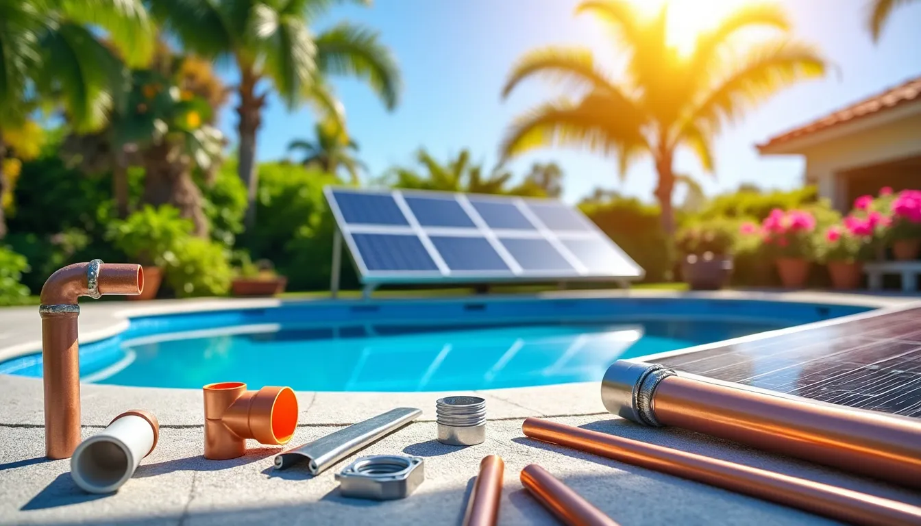 Chauffage solaire pour piscine : guide d'installation en autoconstruction