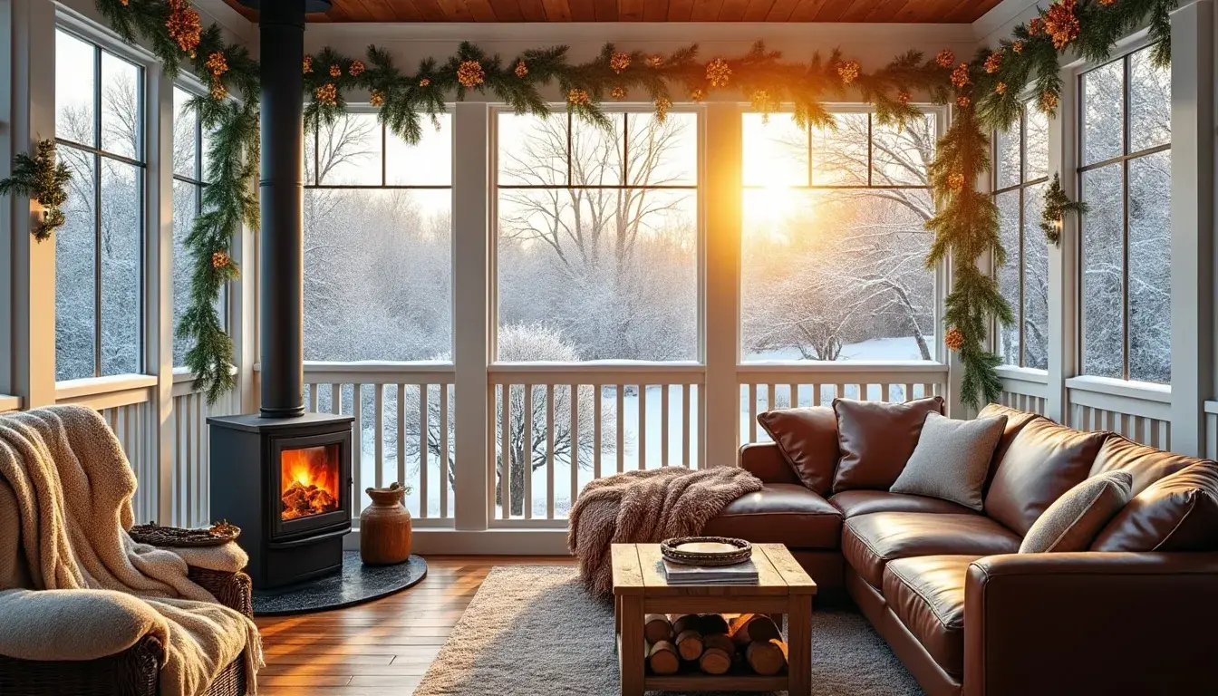 Chauffage véranda en hiver : solutions économiques pour un confort optimal