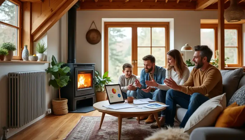 Choisir le bon système de chauffage pour une maison à ossature bois