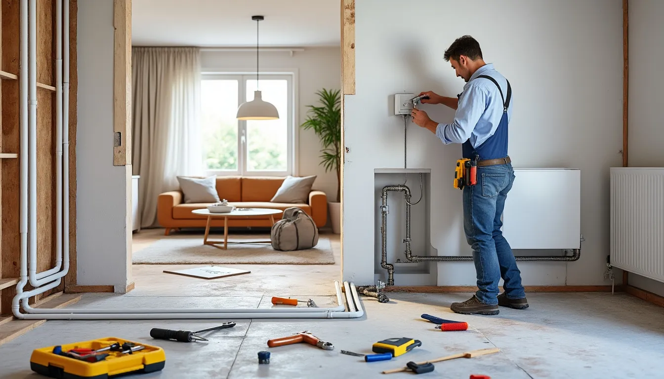 Comment installer un chauffage central dans une maison jamais équipée ?