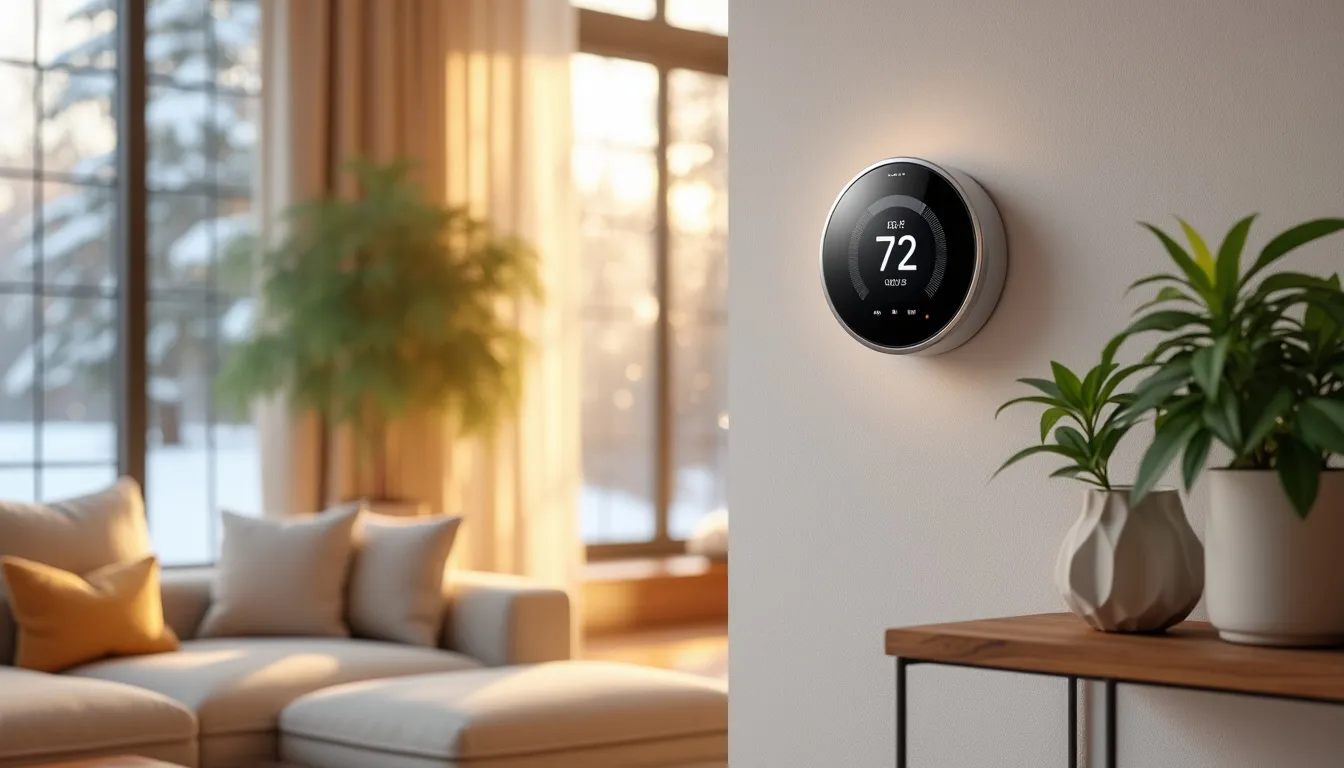 Économisez sur vos factures avec un thermostat intelligent pour réguler votre chauffage