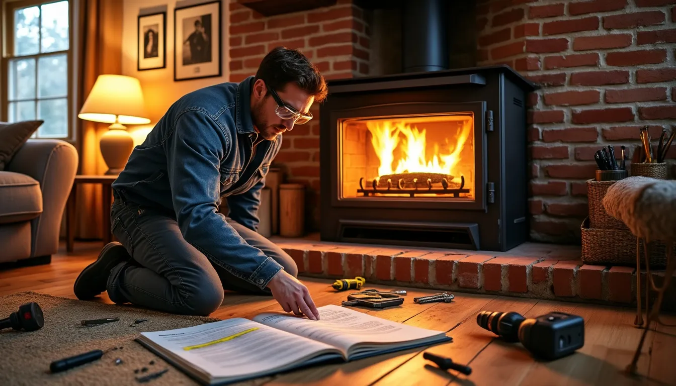 Installer un poêle insert sur une cheminée existante : guide pratique
