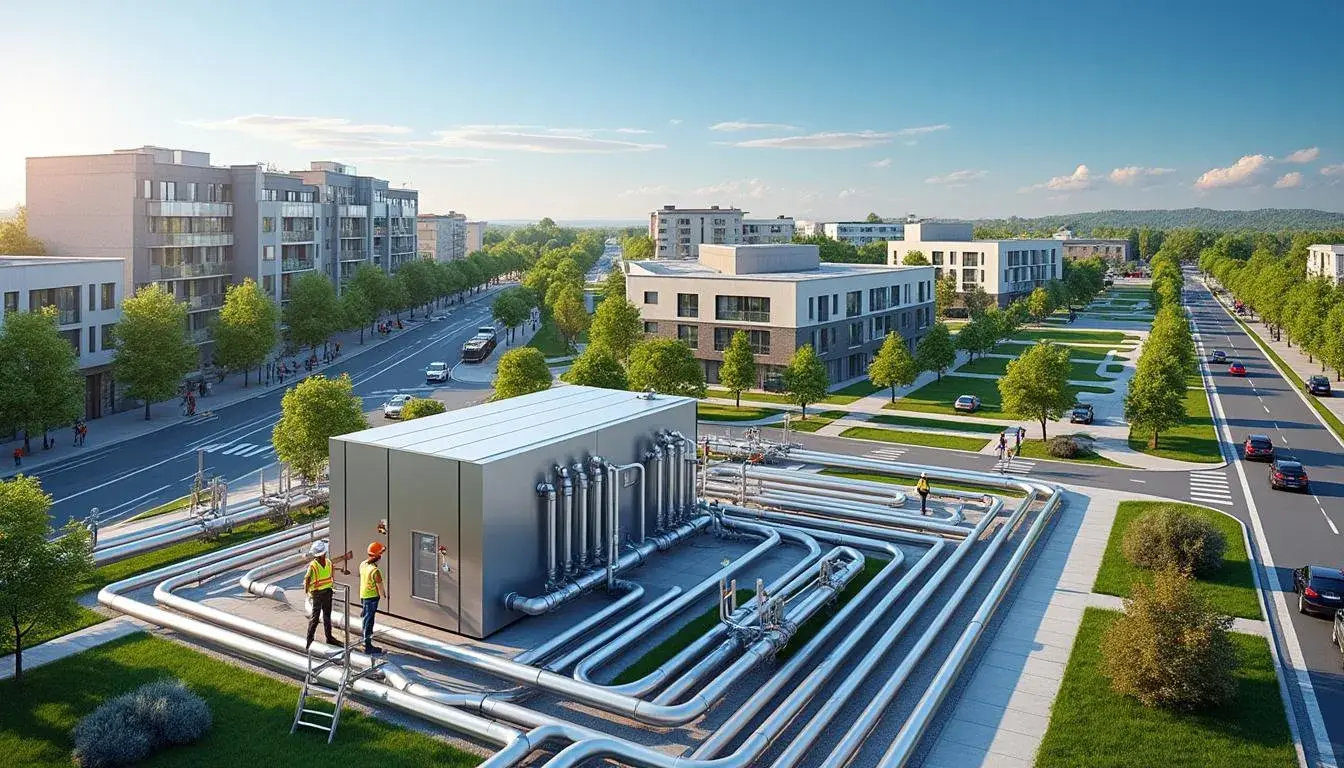 Pierrelatte : la modernisation du réseau de chauffage urbain atteint son cap intermédiaire