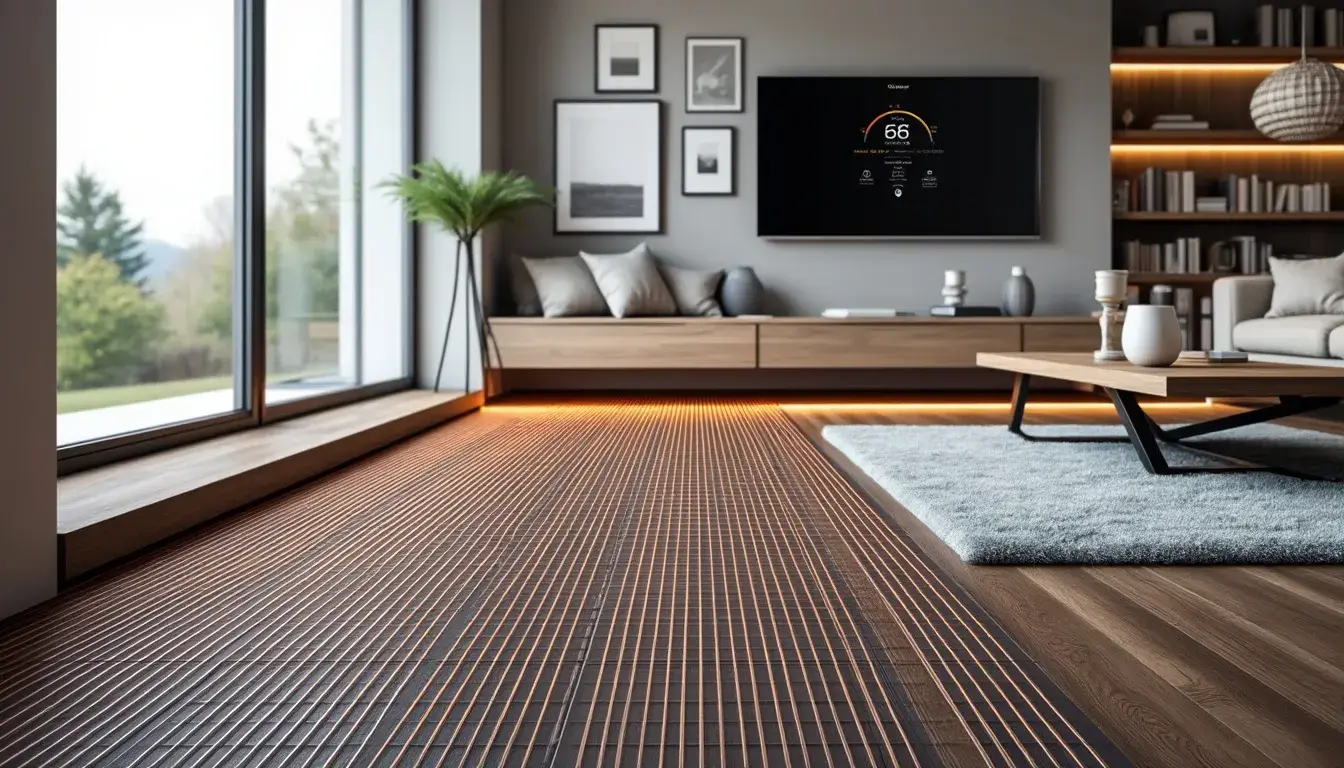 Plancher chauffant électrique : quel est le coût d'installation au m2 en 2025 ?