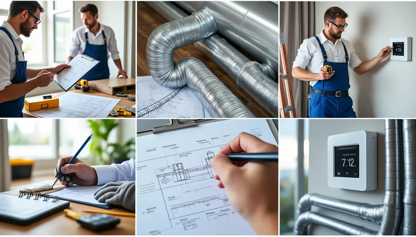 Planification des travaux de chauffage : étapes clés pour une installation réussie