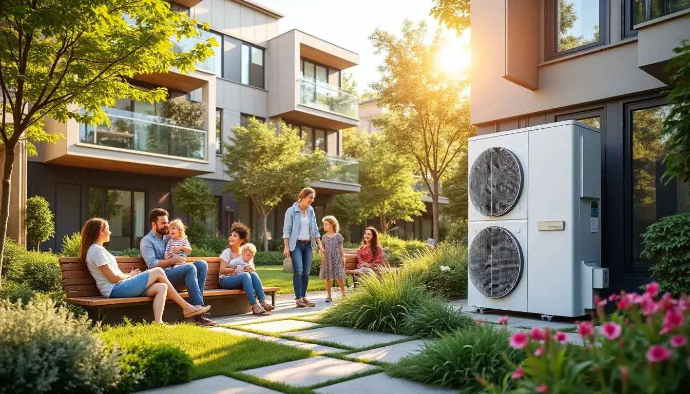 Pompe à chaleur collective : un investissement rentable pour votre copropriété en 2025