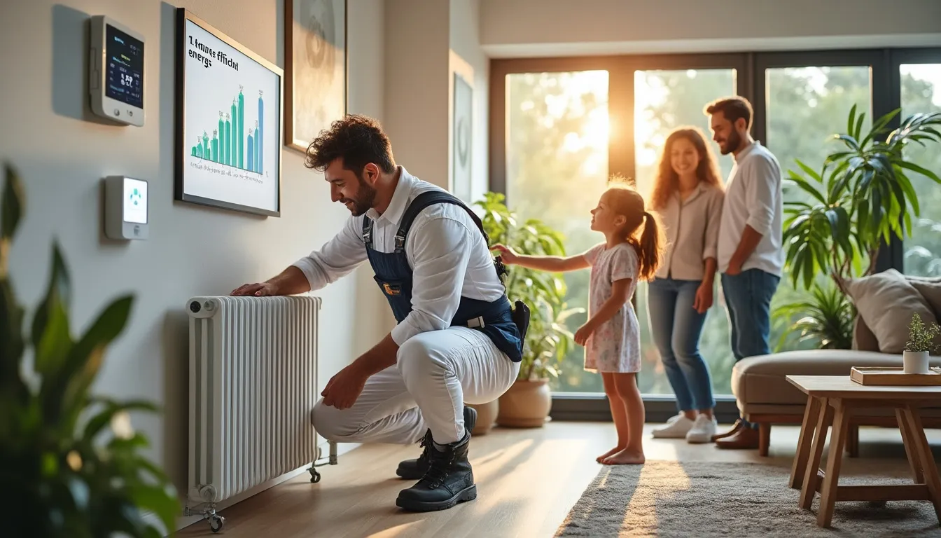 Programme isolation à 1 euro : changer de chauffage pour économiser durablement