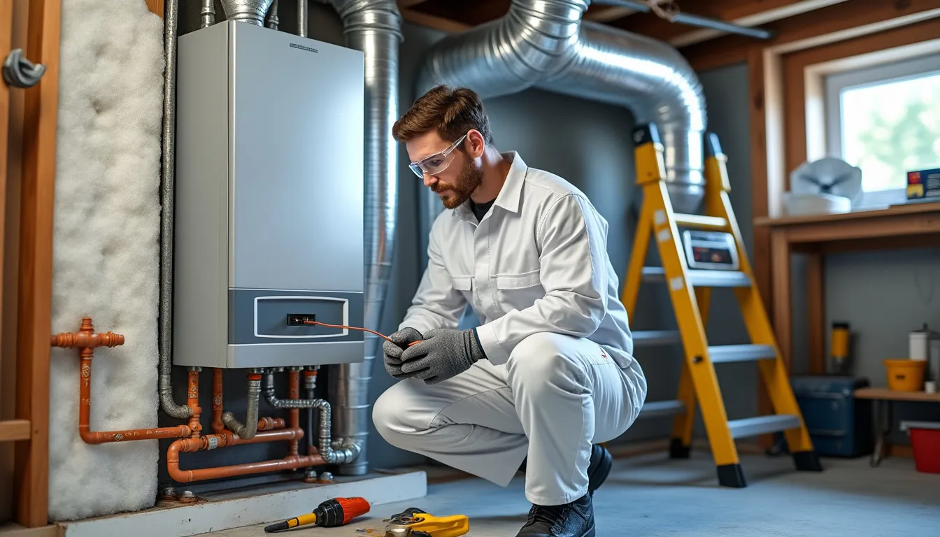 Quelles sont les contraintes techniques lors de l'installation d'une chaudière à condensation ?