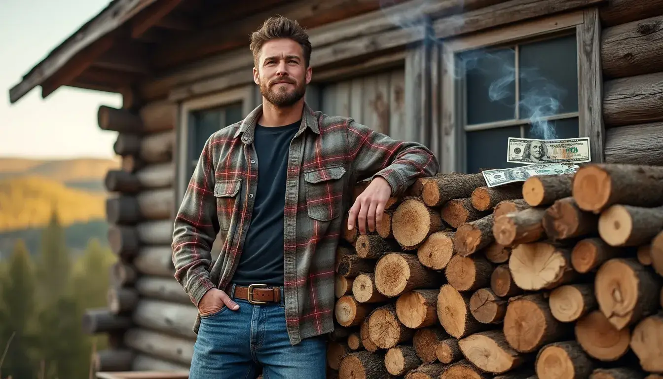 Un chômeur réussit à générer un chiffre d'affaires d'un million en cinq ans grâce à la vente de bois de chauffage : découvrez son astuce.