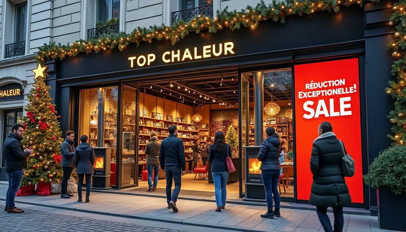 une braderie exceptionnelle de chauffages au bois et granulés chez Top Chaleur du 25 avril au 7 mai à Chambon-Feugerolles